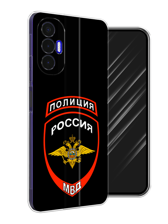 

Чехол Awog на Tecno Pova 3 "Полиция шеврон", Разноцветный, 301550-5