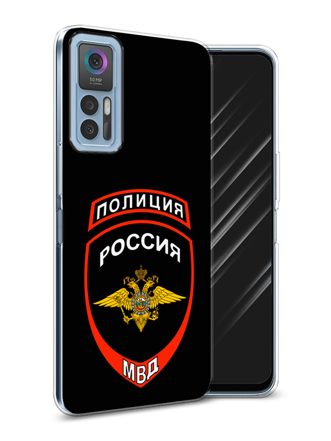

Чехол Awog на TCL 30/30 Plus "Полиция шеврон", Разноцветный, 290950-5