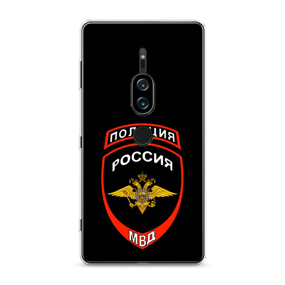 

Силиконовый чехол "Полиция шеврон" на Sony Xperia XZ2 Premium, 53350-5