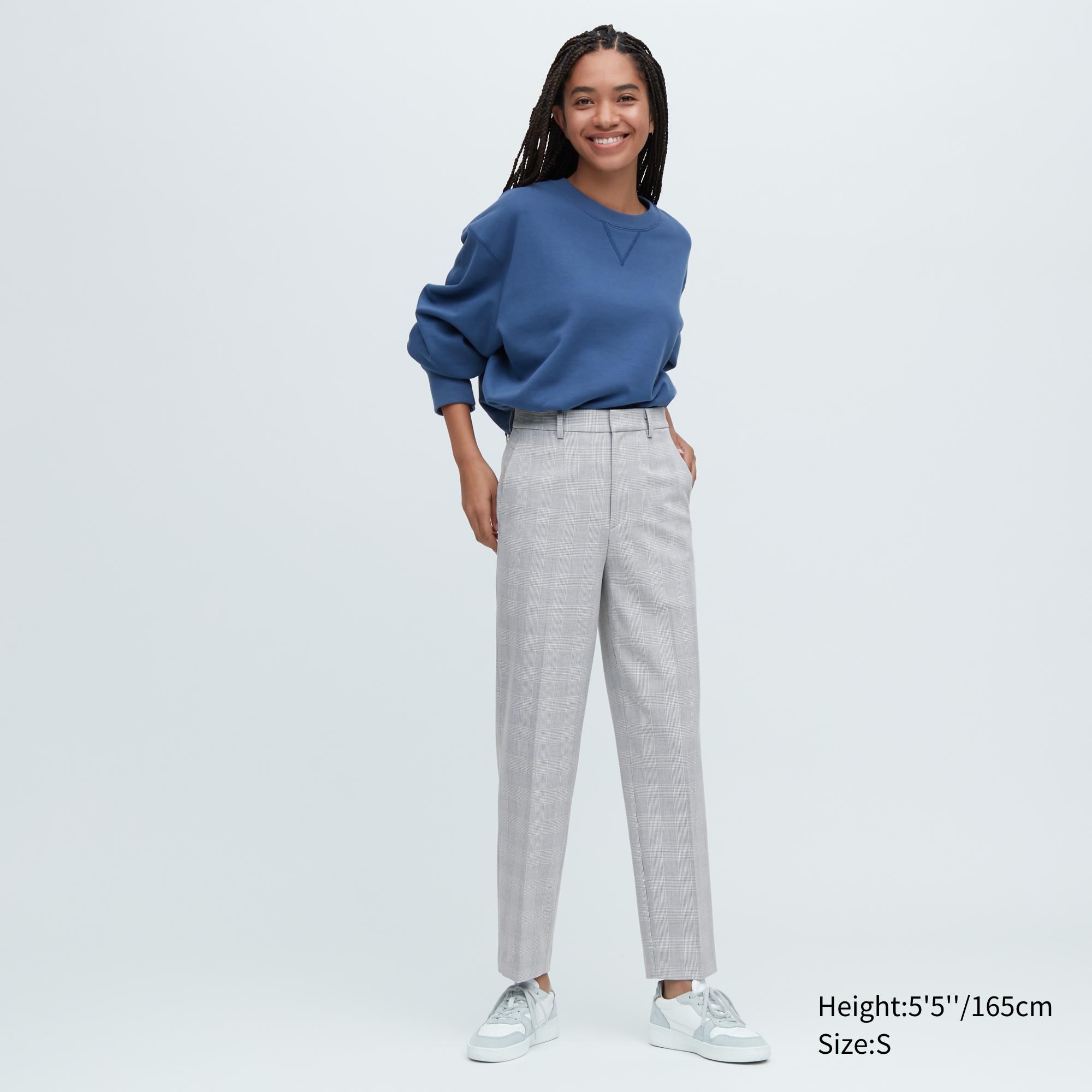 

Брюки женские UNIQLO 457238COL02 серые S (доставка из-за рубежа), Серый, 457238COL02