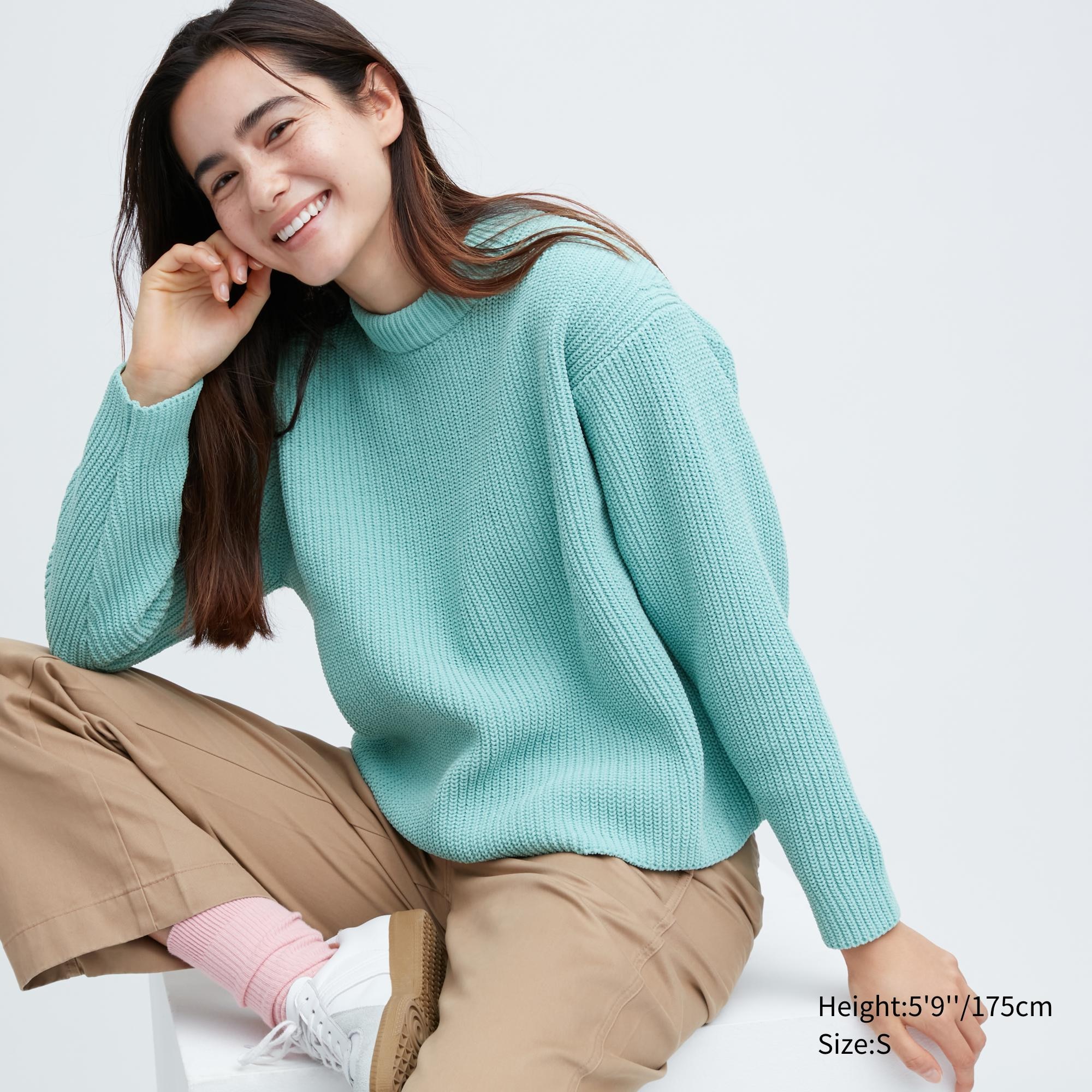 

Джемпер женский UNIQLO 454754COL61 синий 2XL (доставка из-за рубежа), 454754COL61