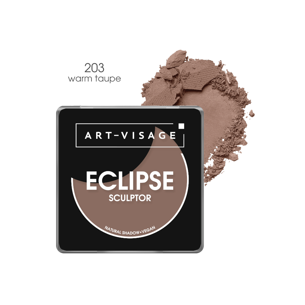 Скульптор пудровый ART-VISAGE ECLIPSE 203 warm taupe Россия коричневый