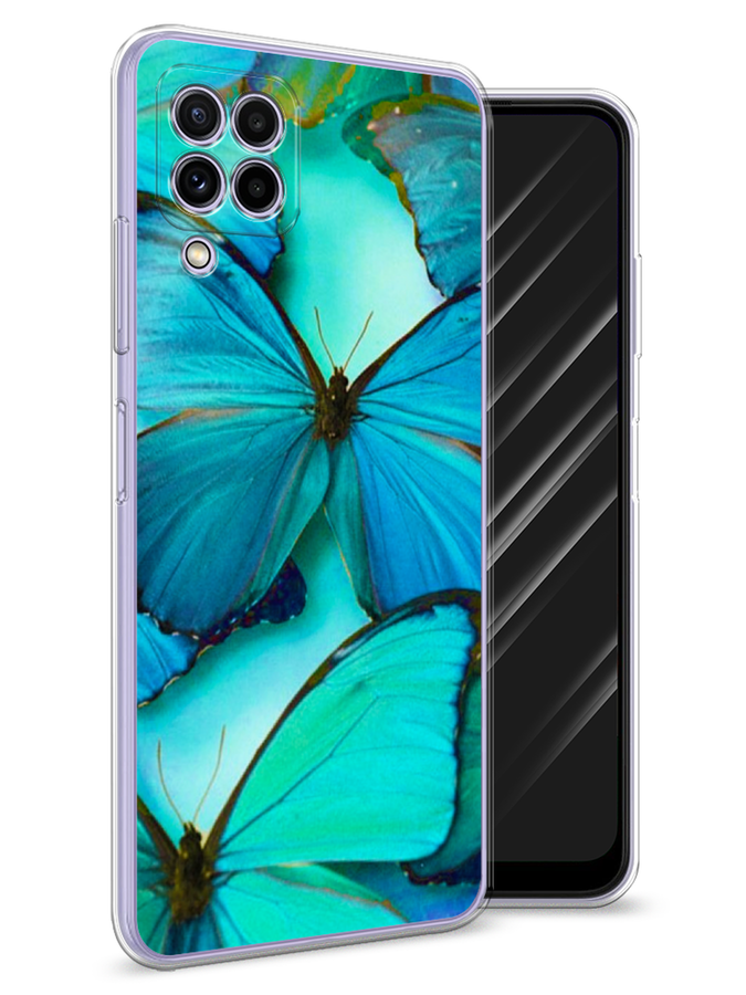 

Чехол Awog на Samsung Galaxy A22 / Самсунг A22 "Неоновые бабочки", Разноцветный, 2103150-4