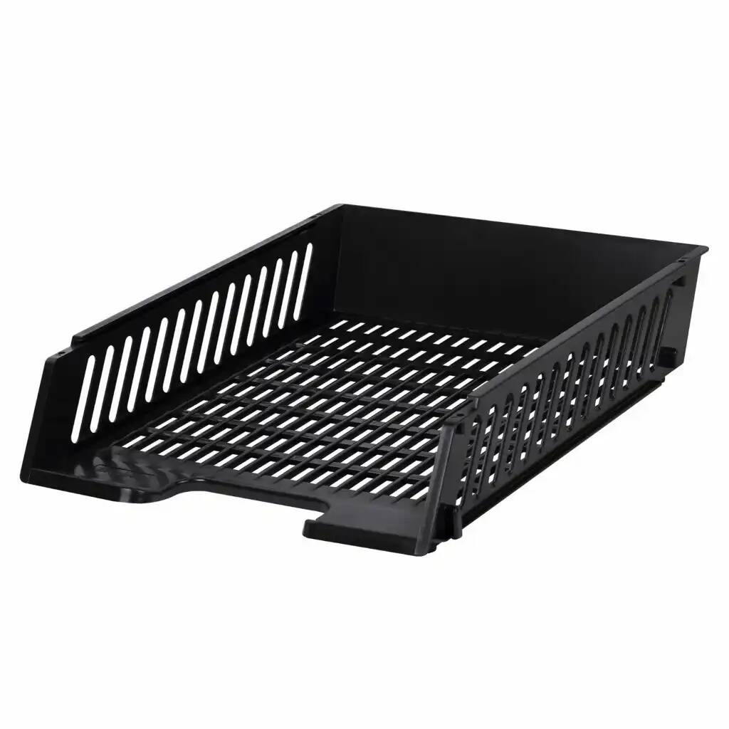 

Лоток горизонтальный для бумаг BRAUBERG-MAXI 3 шт, Черный