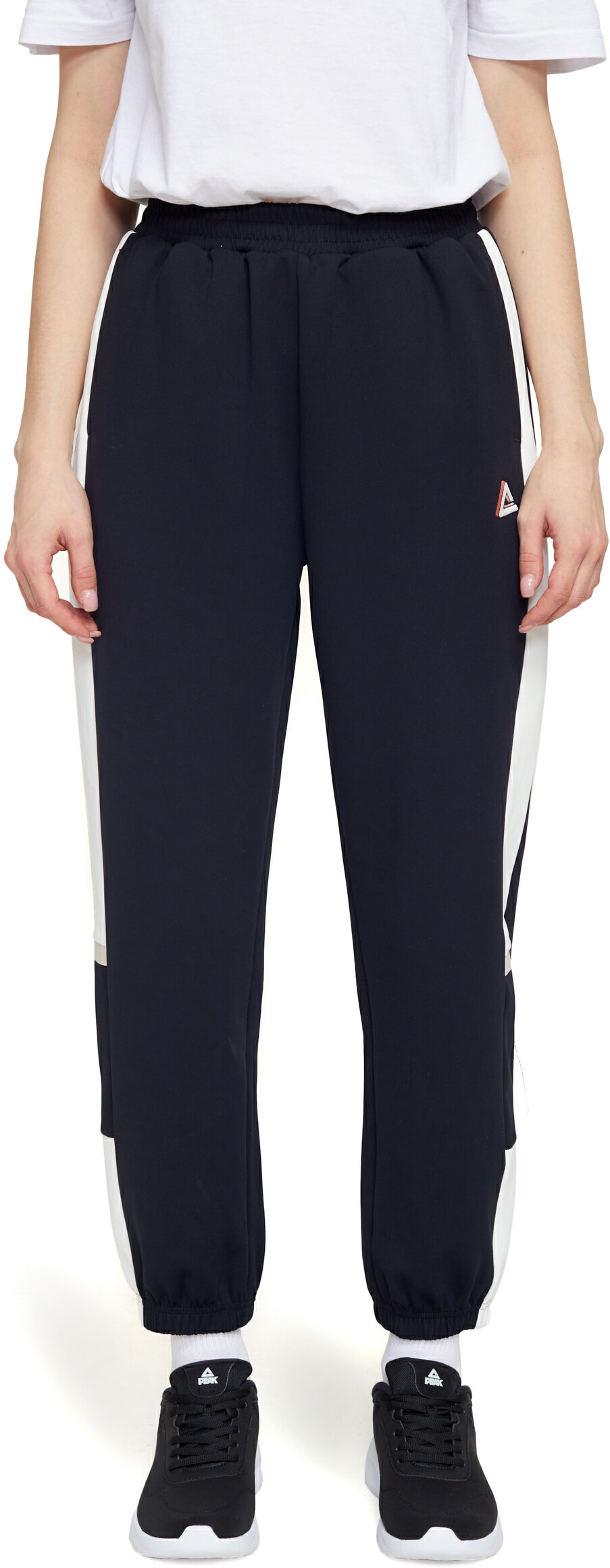 Спортивные брюки женские PEAK Knitted Pants черные 2XL