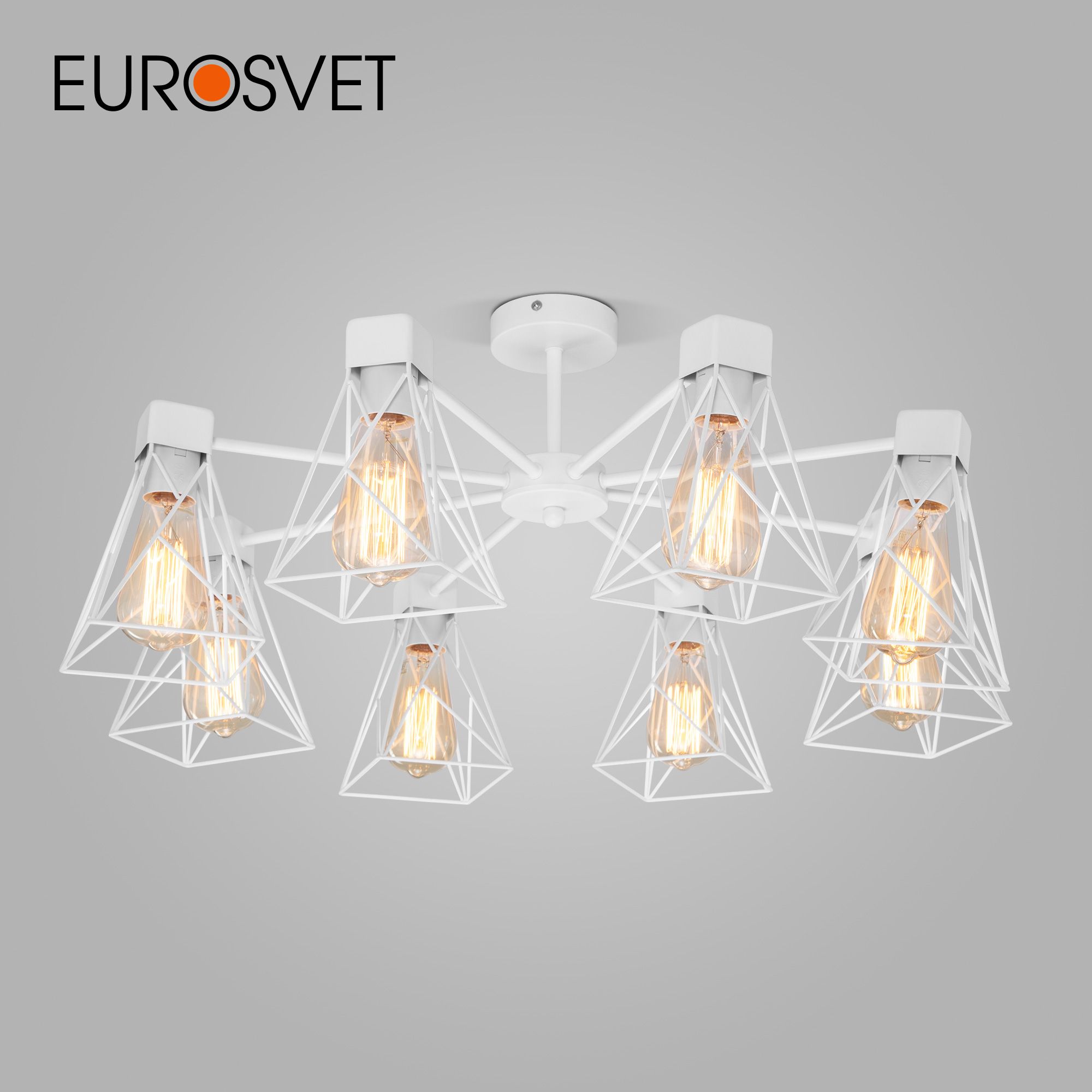 

Потолочная люстра Eurosvet Trappola 70107/8
