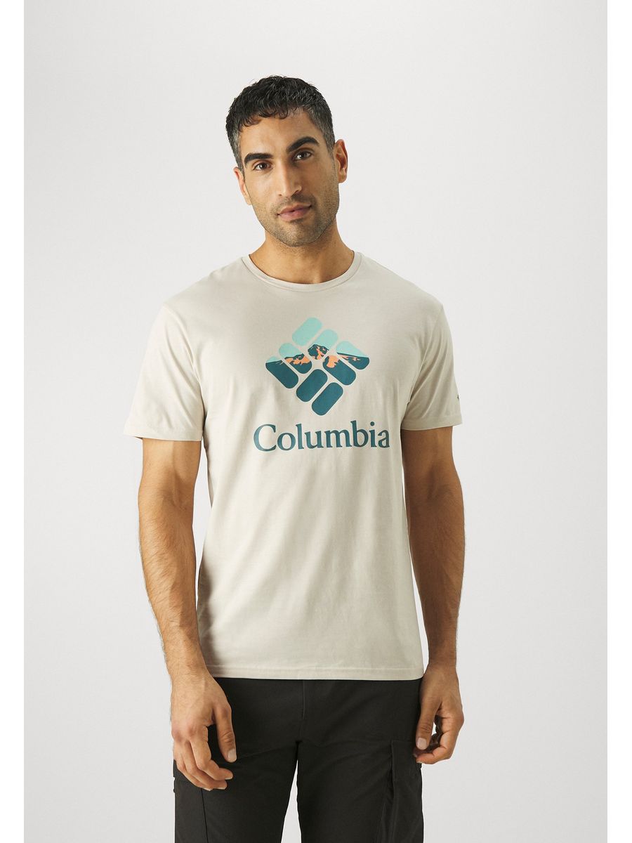

Футболка мужская Columbia C2342D01E бежевая XS, Бежевый, C2342D01E