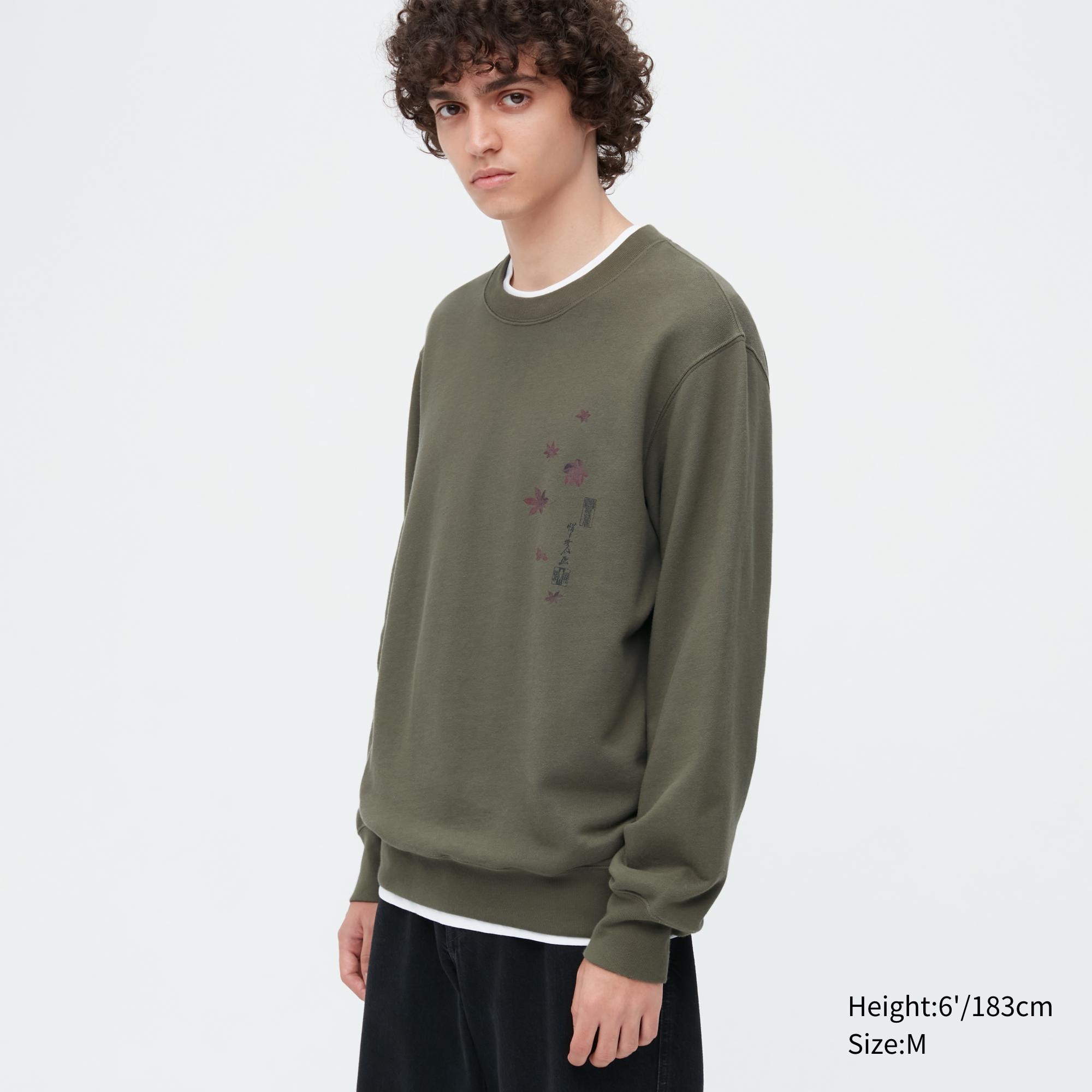 

Свитшот мужской UNIQLO 455917COL56 хаки L (доставка из-за рубежа), 455917COL56