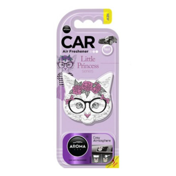 фото Ароматизатор жидкий aroma car little princess cat cosy atmosphere 8 мл