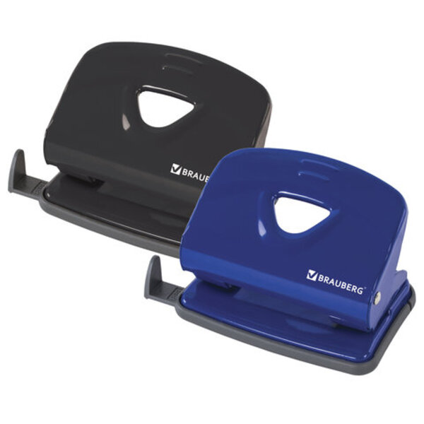 

Дырокол металлический BRAUBERG Universal+ 2 шт, Разноцветный