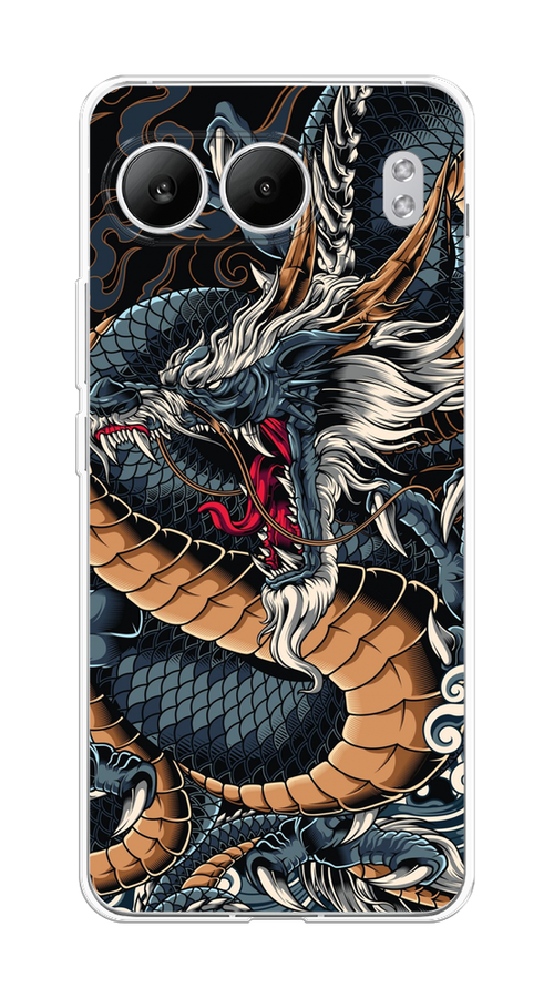 

Чехол на OnePlus Nord 4 5G "Japanese Dragon", Коричневый;черный;синий, 155250-1