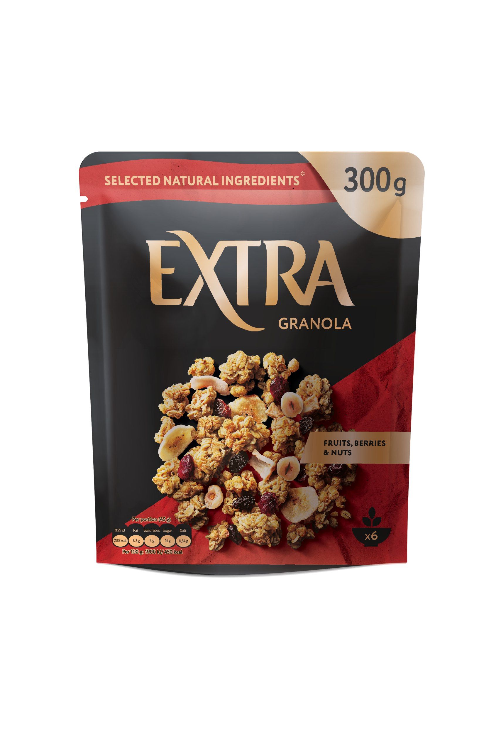 

Мюсли Grand Granola мультизлаковые тропический микс 300 г