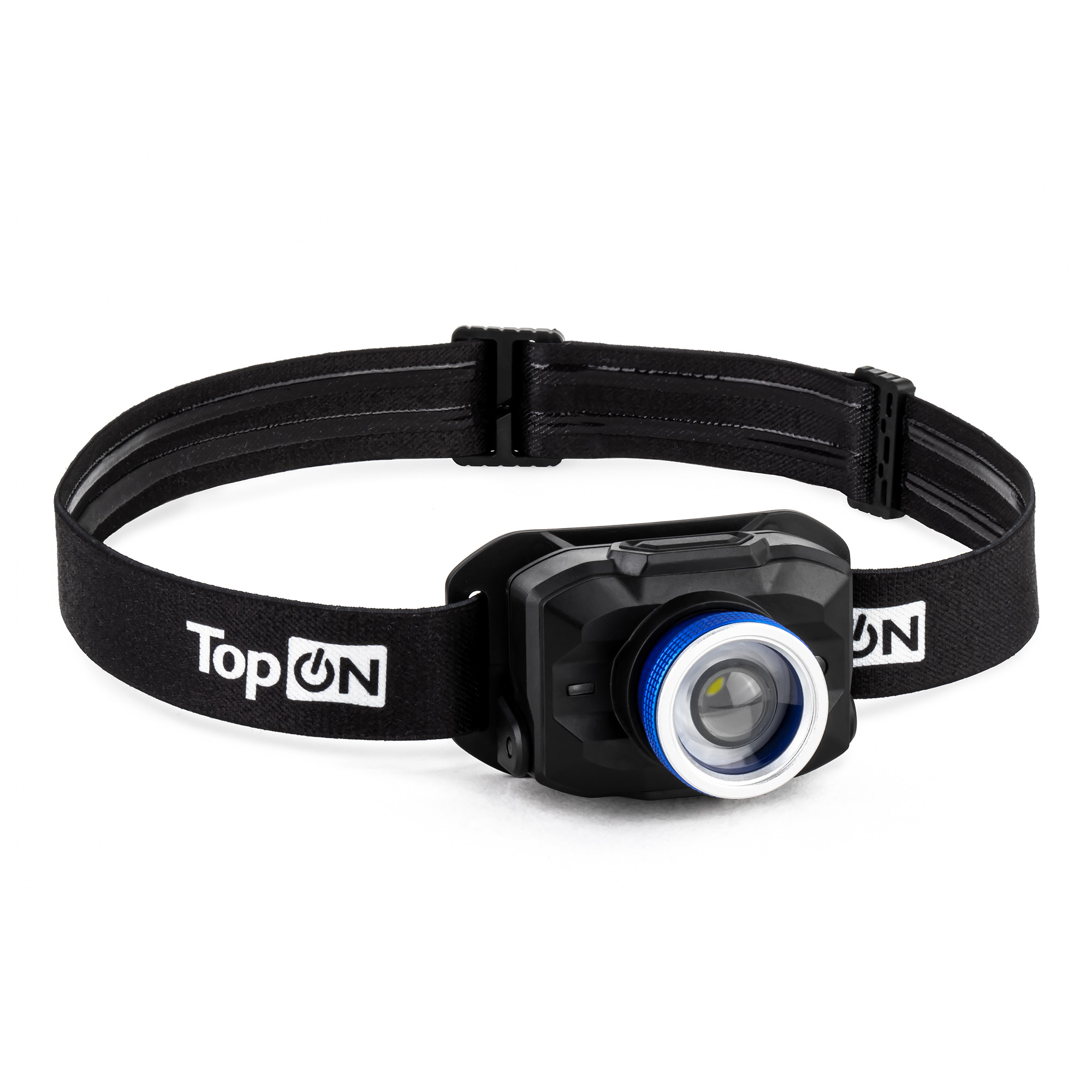 Налобный фонарь TopON TOP-MX04HL LED ZOOM 4 Вт 450 лм 3.7 В 2 Ач 7.4 Втч, оптический зум,