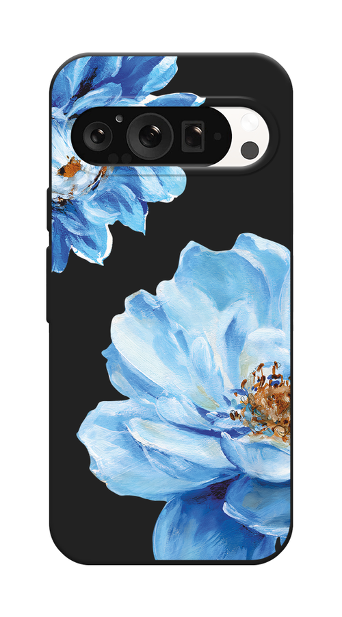 

Чехол Awog на Google Pixel 9 Pro "Голубые клематисы", Голубой, 272052-1