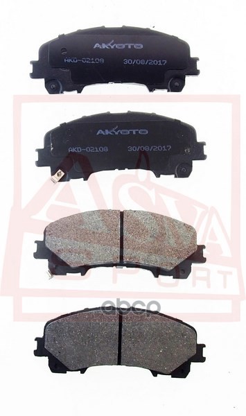 

Тормозные колодки Akyoto передние дисковые AKD02108