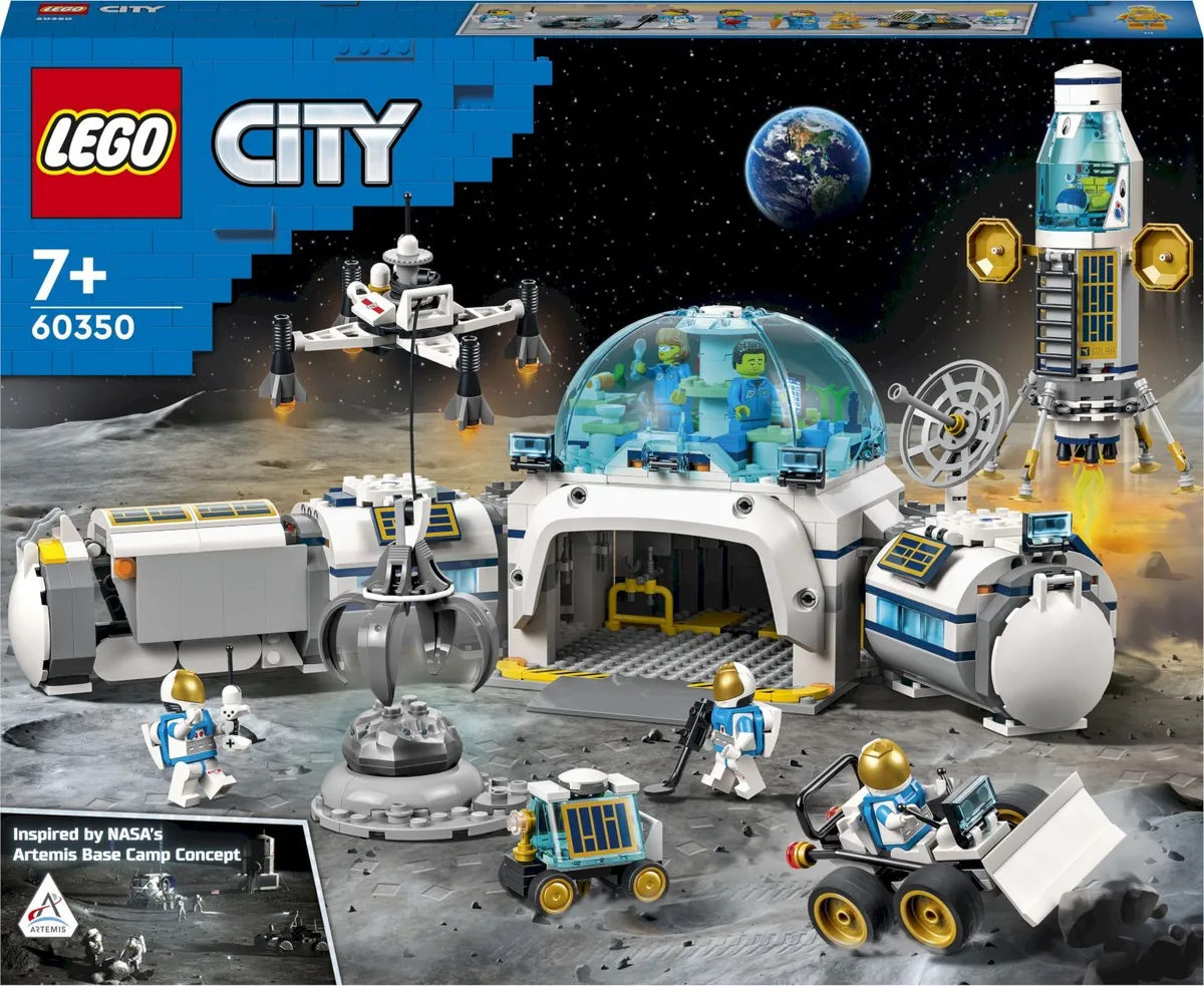 

Конструктор LEGO City Space Port 60350 Лунная научная база, Лунная научная база