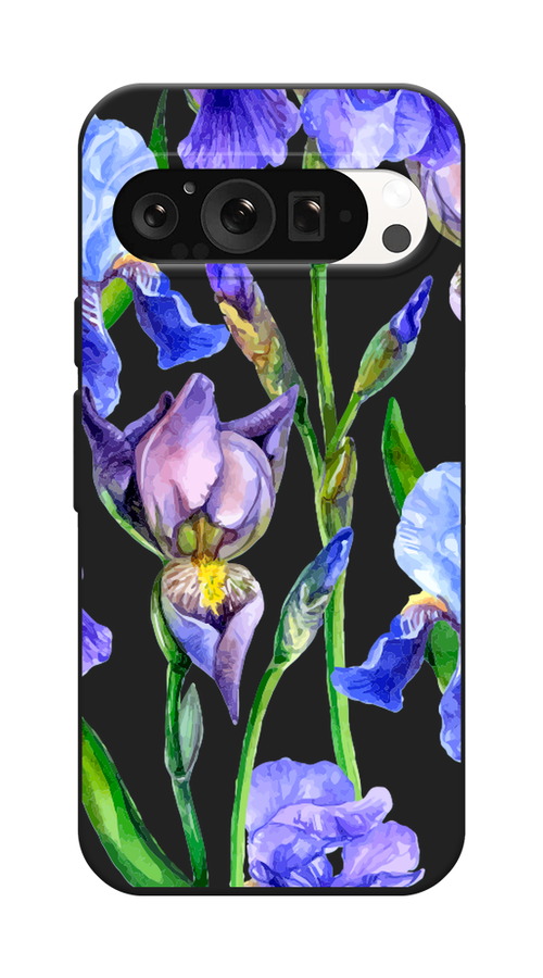 

Чехол Awog на Google Pixel 9 Pro "Синие ирисы", Фиолетовый;голубой;зеленый, 272052-1