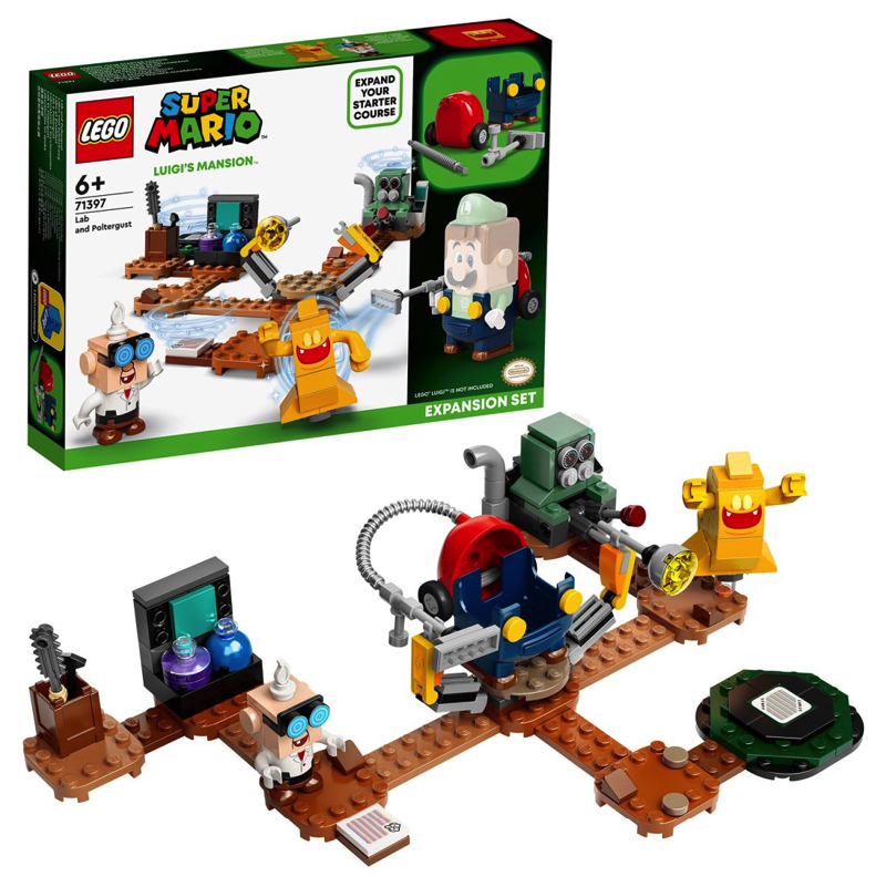 

Конструктор LEGO Super Mario 71397 Дополнительный набор «Luigi’s Mansion: лаборатория», Дополнительный набор «Luigi’s Mansion™: лаборатория»