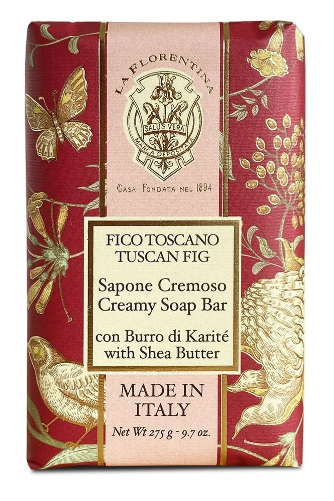 Мыло La Florentina Butterfly Tuscan Fig Тосканский Инжир 275 г la florentina мыло florentina iris флорентийский ирис 200