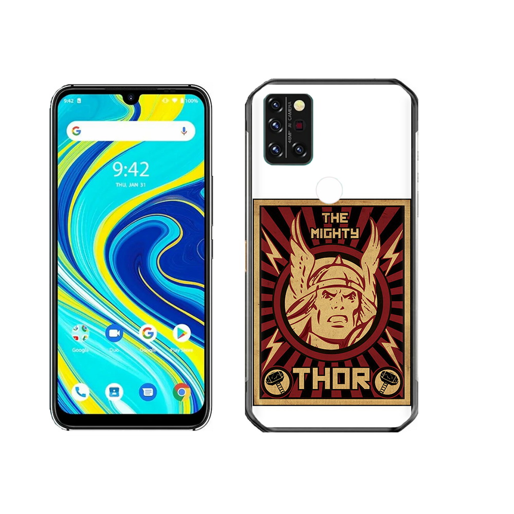 

Чехол MyPads Tocco для Umidigi A7 Pro тор лицо, Прозрачный, Tocco
