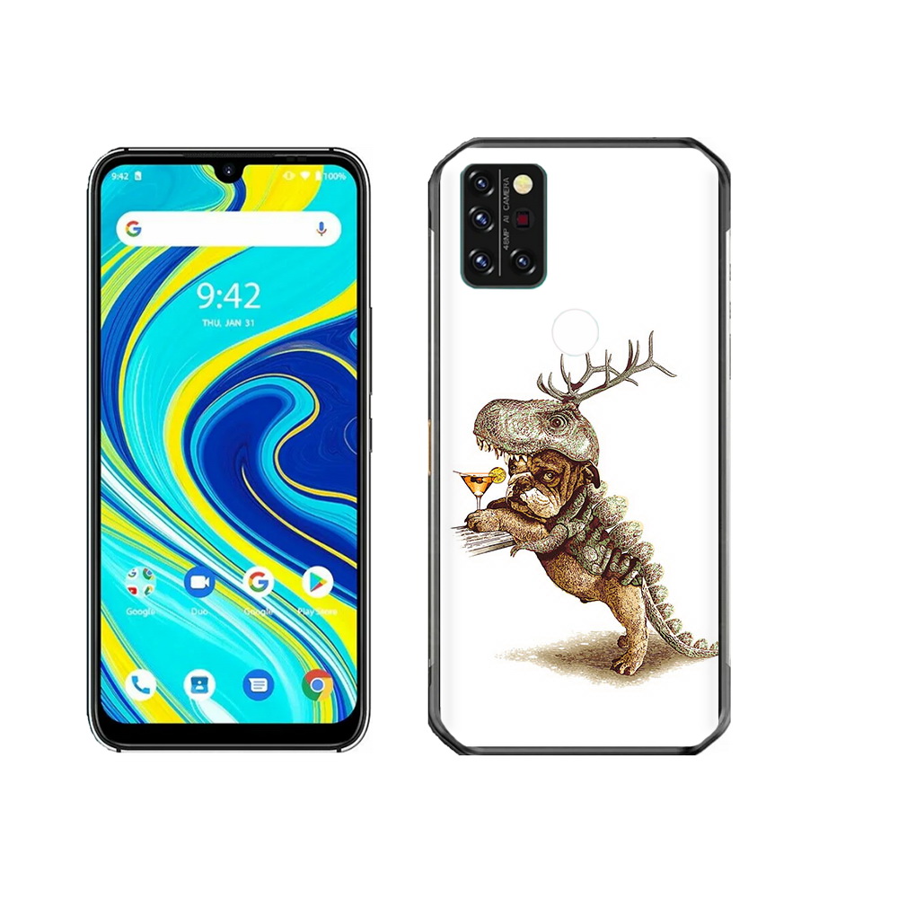 

Чехол MyPads Tocco для Umidigi A7 Pro тематическая вечеринка, Прозрачный, Tocco