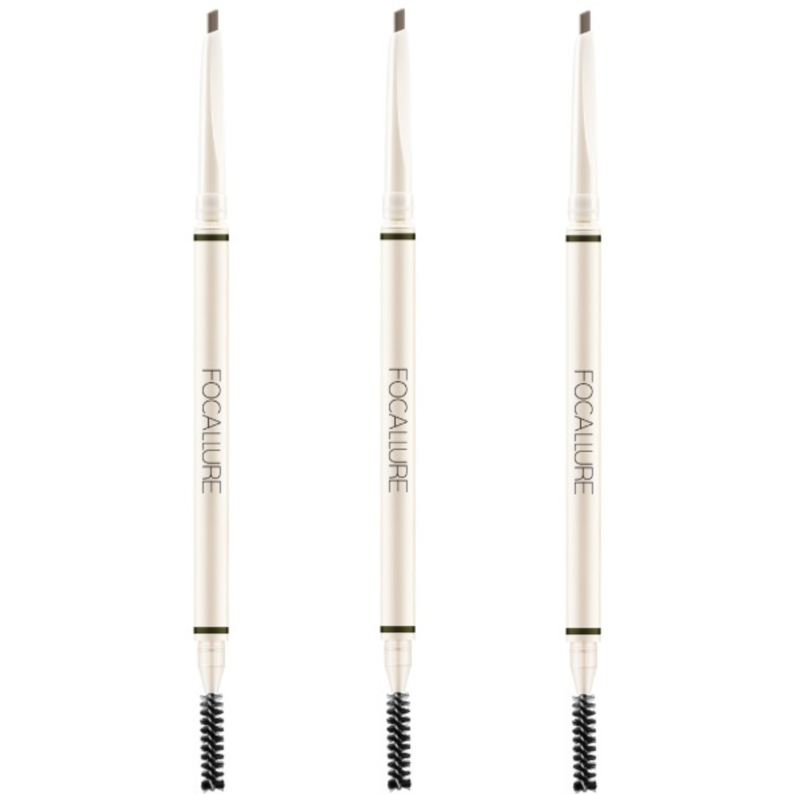 Карандаш для бровей Focallure Artist Superfine Eyebrow Pencil тон 02 0.08 г 3 шт