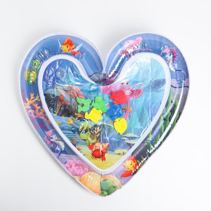 

Акваковрик развивающий «Сердечко», 14 Февраля