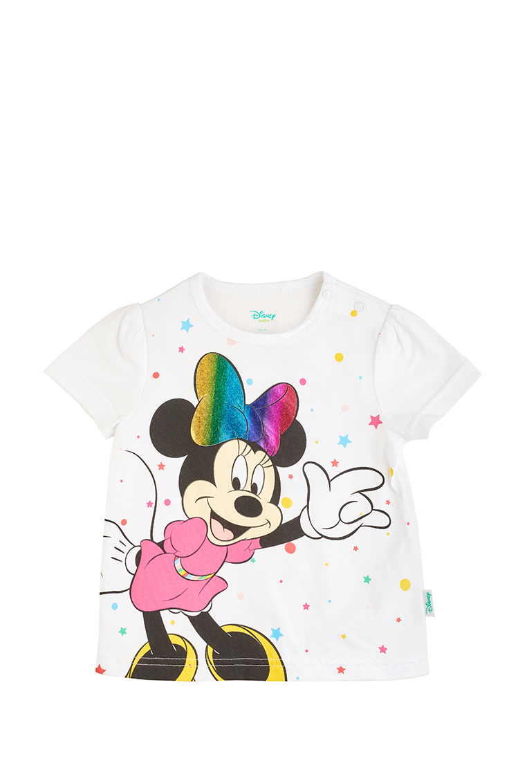 фото Футболка детская disney ss21d50001649 белый р.92