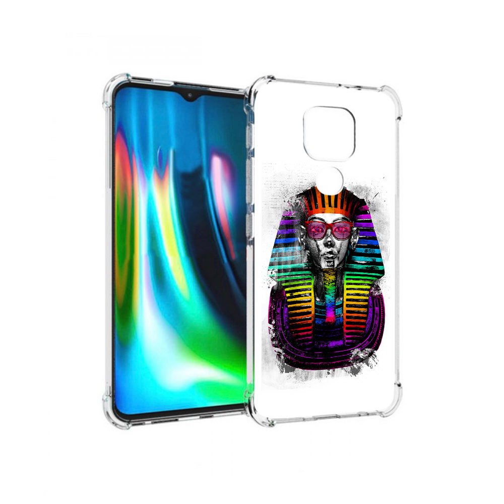 

Чехол MyPads Tocco для Motorola Moto G9 Play модная богиня (PT227081.347.479), Прозрачный, Tocco