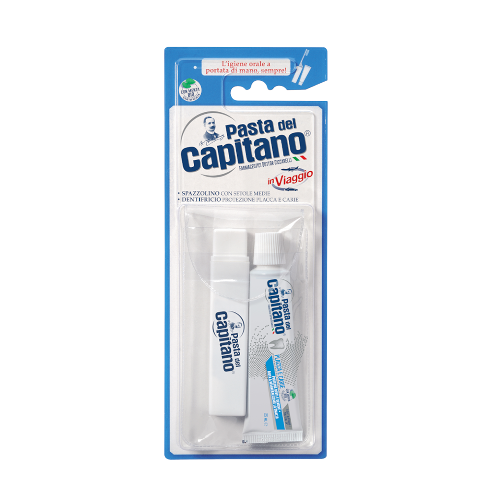 Дорожный набор Pasta del Capitano Travel зубная паста Plaques Cavities 651₽