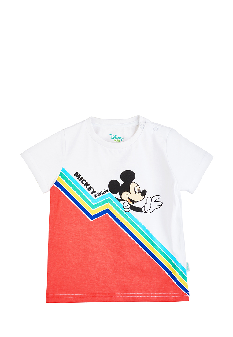 фото Футболка детская disney ss21d46001636 белый р.92