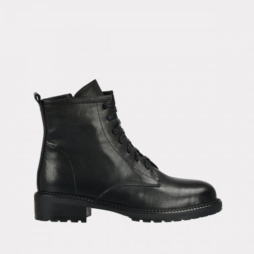 фото Ботинки женские versiya shop pf1494-l1242 черные 40 ru