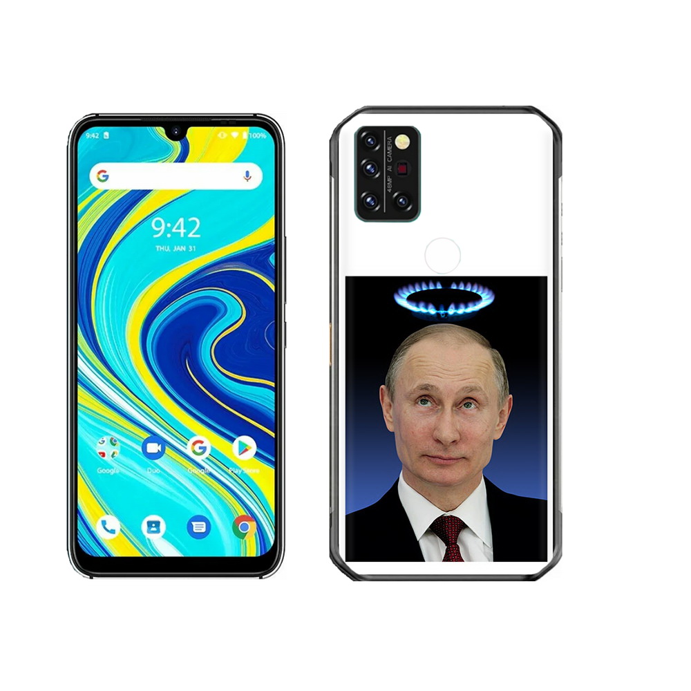 

Чехол MyPads Tocco для Umidigi A7 Pro святой газ, Прозрачный, Tocco