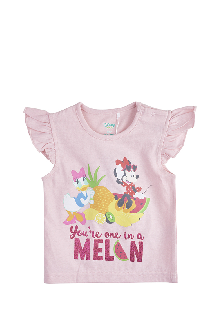 фото Футболка детская disney ss19mnb601066 светло-розовый р.92