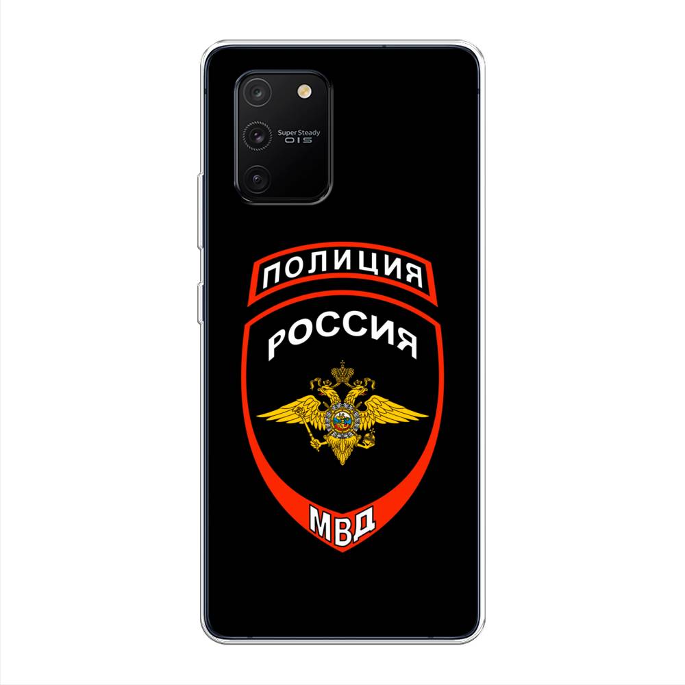 

Чехол Awog на Samsung Galaxy A91/S10 Lite "Полиция шеврон", Разноцветный, 29950-5