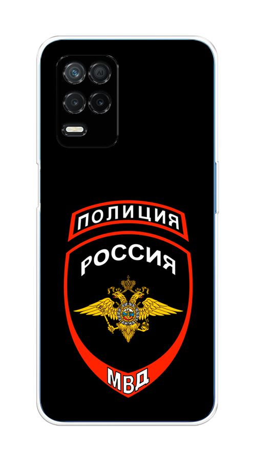 

Чехол Awog на Realme 8 5G/Narzo 30 5G "Полиция шеврон", Разноцветный, 257150-5