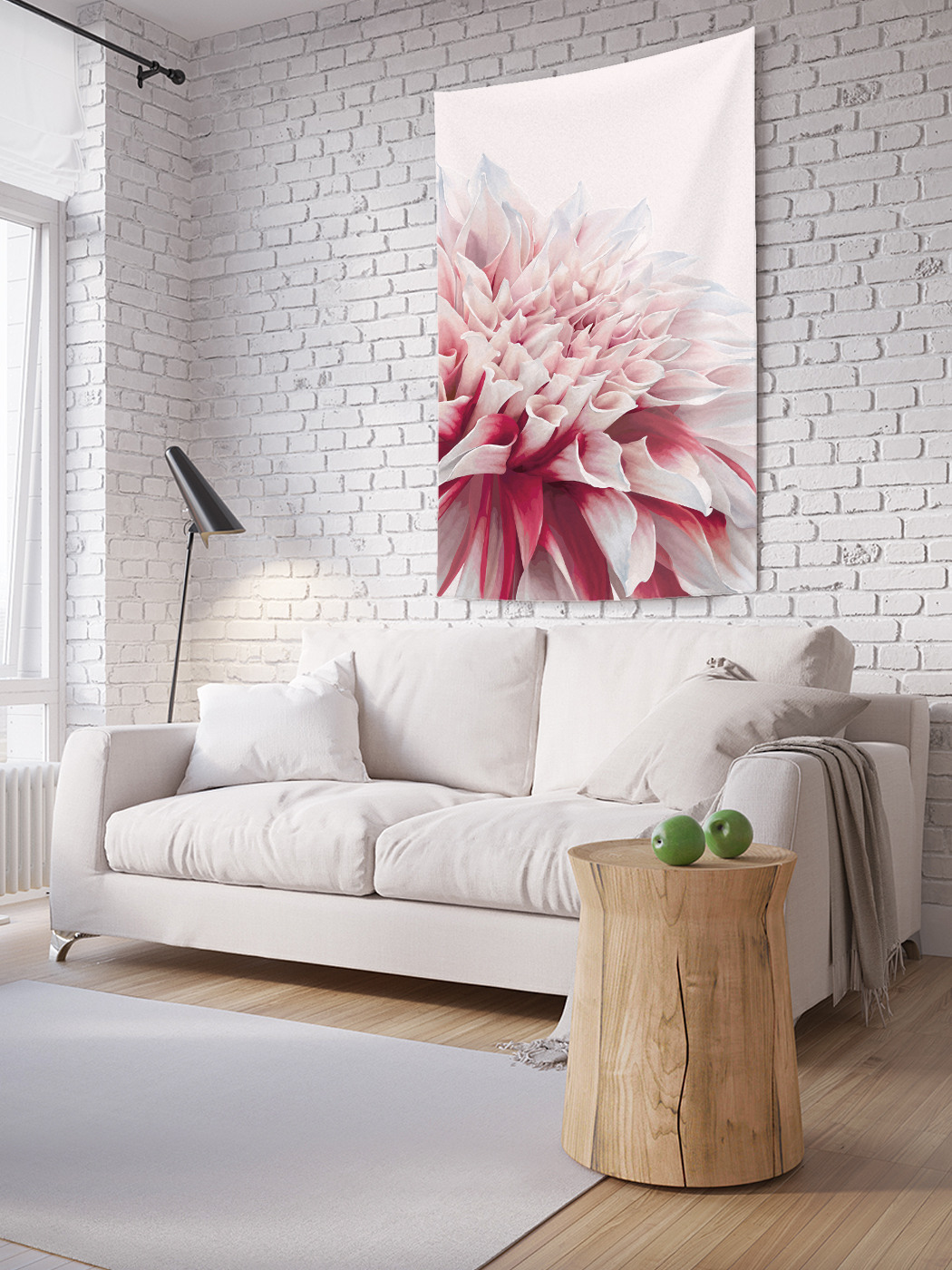 

Вертикальное фотопанно на стену JoyArty Георгина макро 100x150 см, Георгина макро