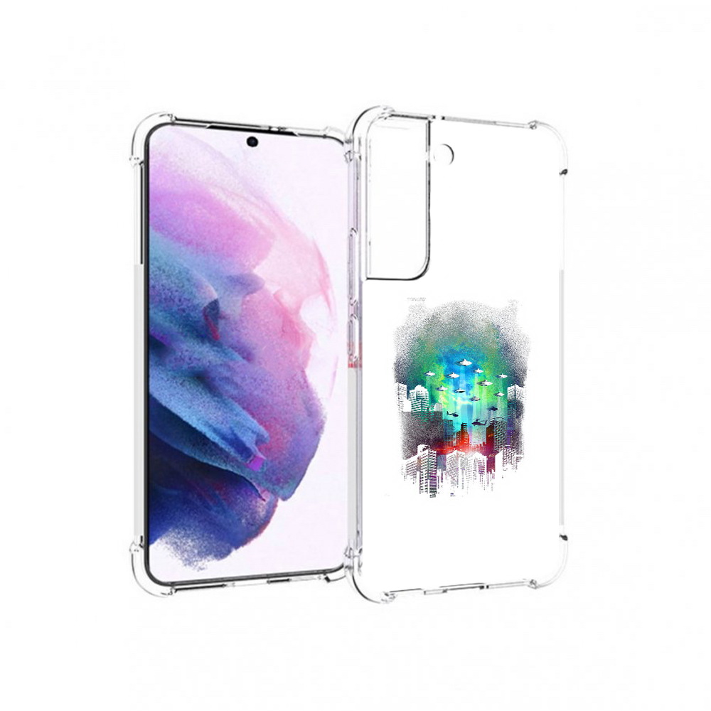 

Чехол MyPads Tocco для Samsung Galaxy S22 город в свечении (PT194926.508.296), Прозрачный, Tocco
