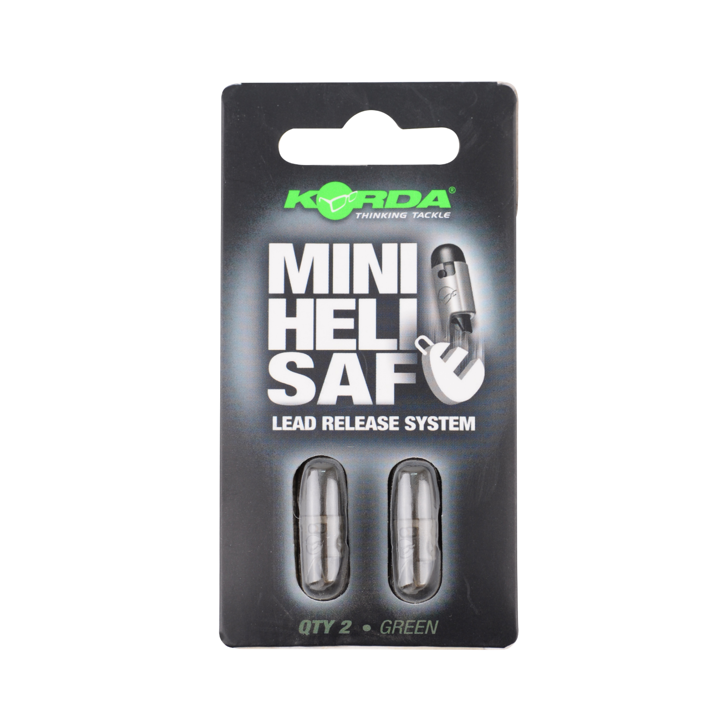 Клипса безопасная KORDA Safe Heli mini Green