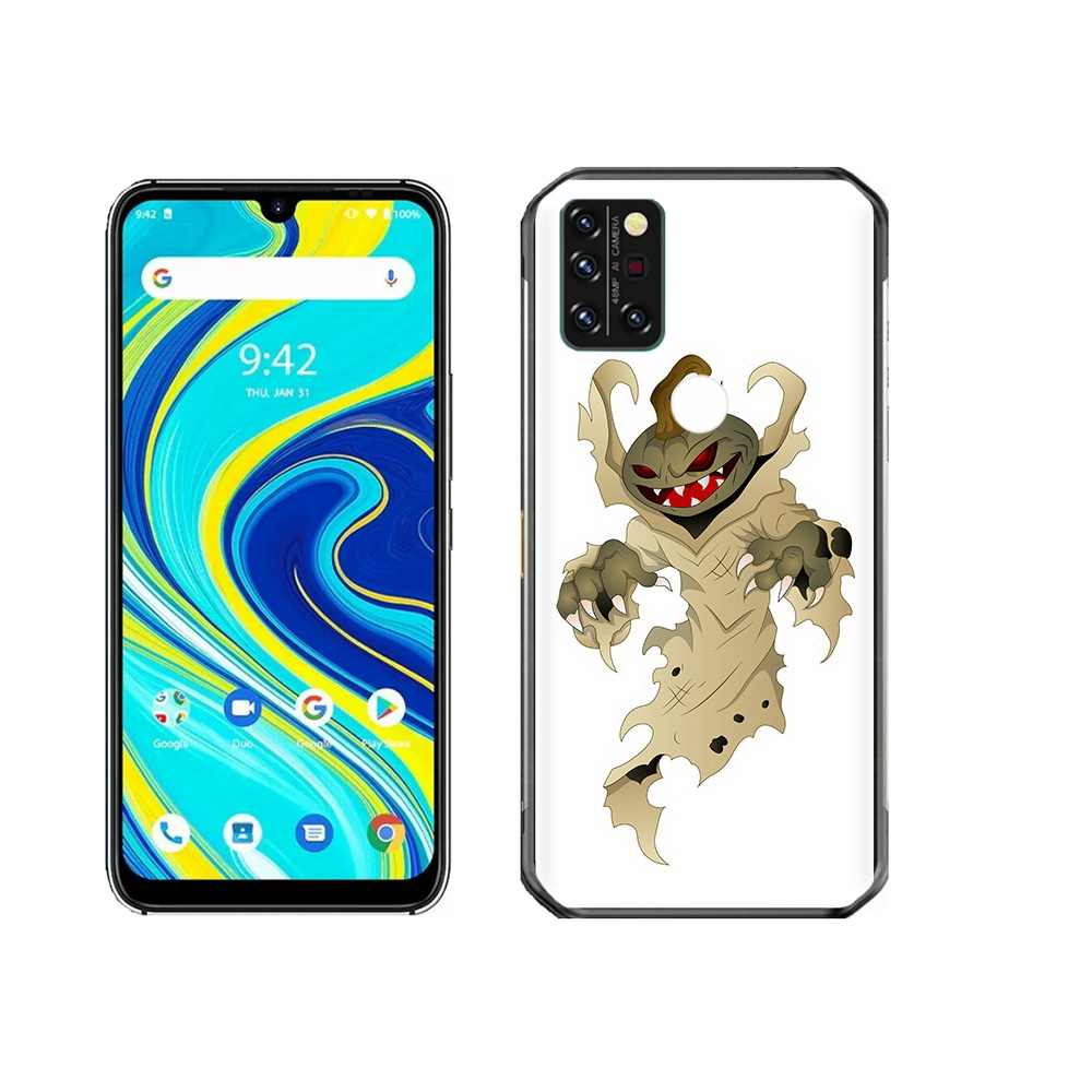 

Чехол MyPads Tocco для Umidigi A7 Pro призрак хэллоуина, Прозрачный, Tocco