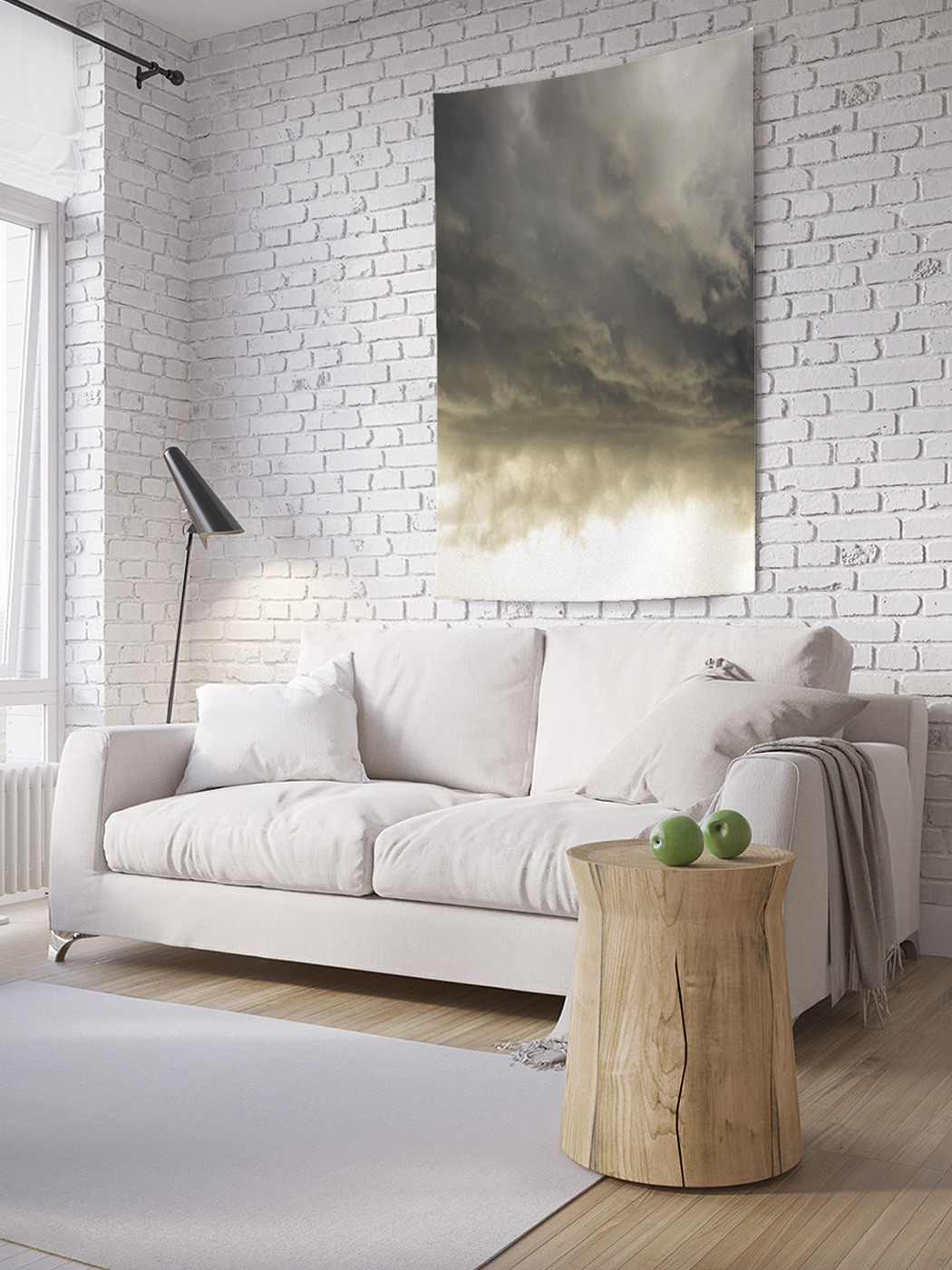 

Вертикальное фотопанно на стену JoyArty Небесная вуаль 150x200 см, Небесная вуаль