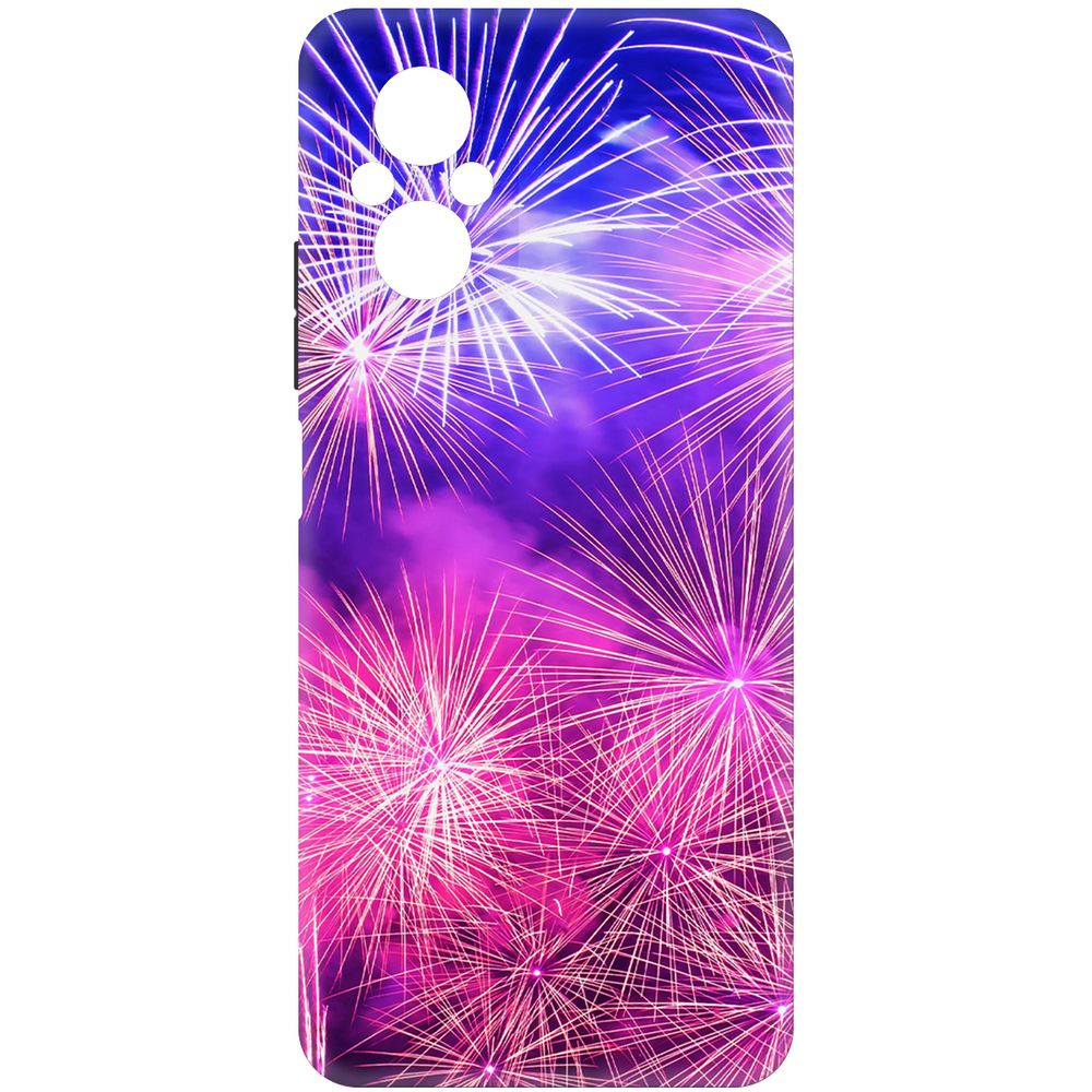 

Чехол-накладка Krutoff Soft Case Салют для Realme C67 черный