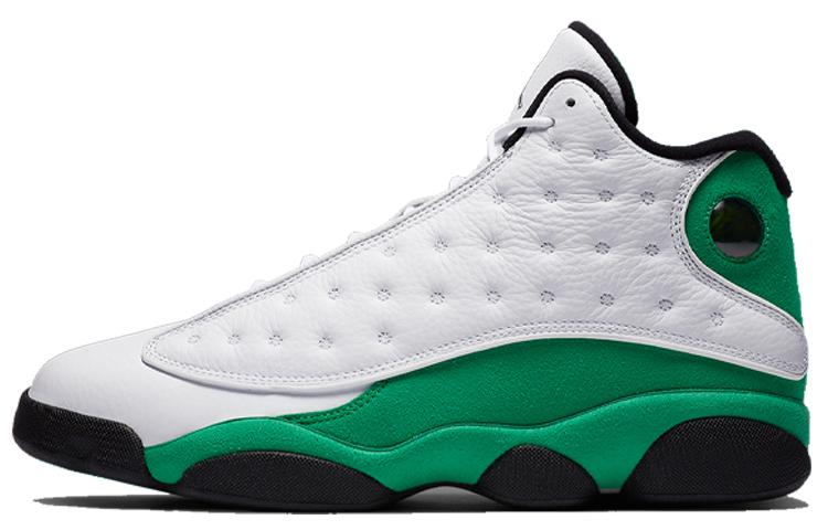 

Кроссовки унисекс Jordan Air Jordan 13 retro lucky green белые 43 EU, Белый, Air Jordan 13 retro lucky green