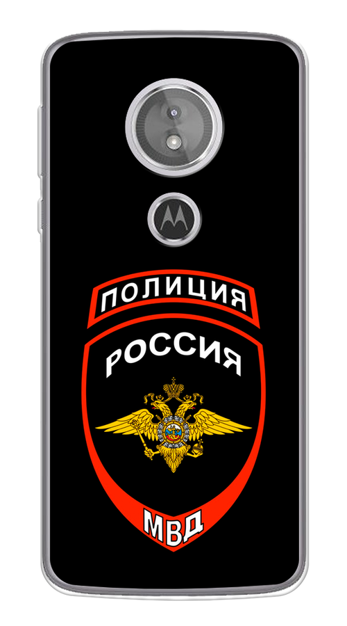 

Чехол Awog на Motorola Moto G6 Play / Моторола Мото G6 Плэй "Полиция шеврон", Разноцветный, 240950-5