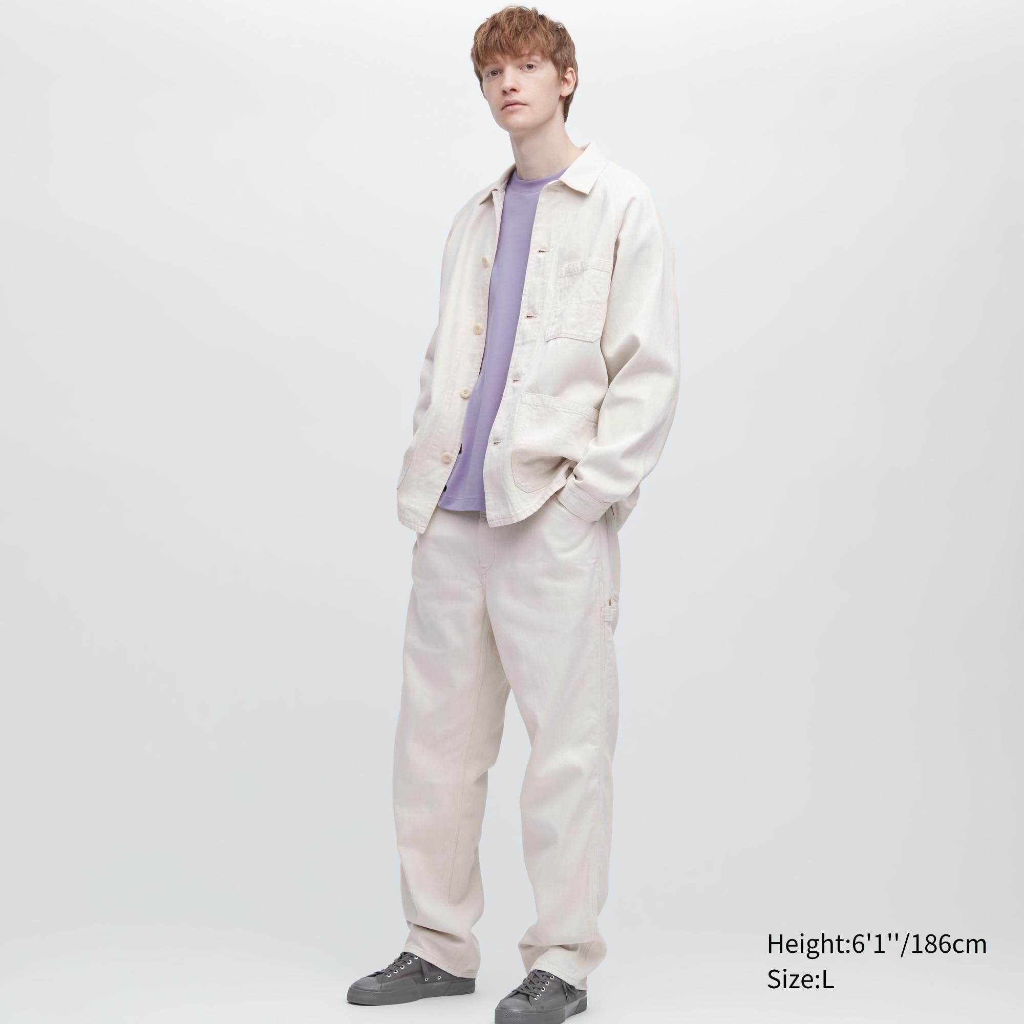 

Брюки мужские UNIQLO 455498COL01 белые XL (доставка из-за рубежа), 455498COL01