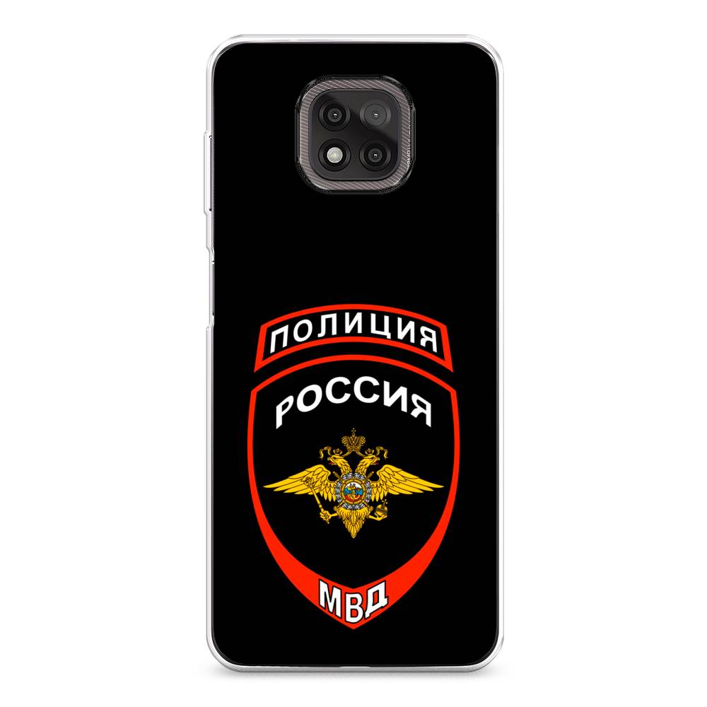 

Чехол Awog на Motorola Moto G Power 2021 "Полиция шеврон", Разноцветный, 242750-5