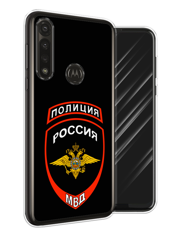 

Чехол Awog на Motorola Moto G Power 2020 "Полиция шеврон", Разноцветный, 242650-5