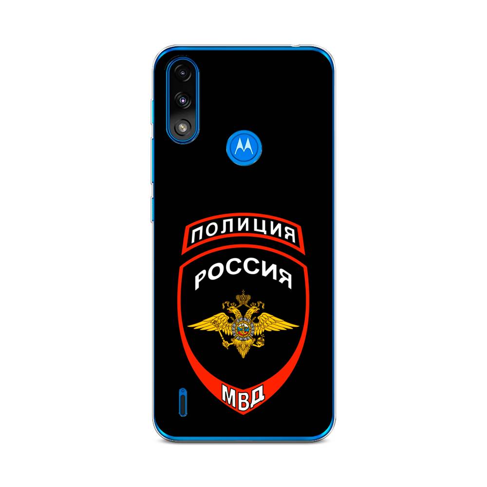 

Чехол Awog на Lenovo K13/Motorola Moto E7 Power "Полиция шеврон", Разноцветный, 242450-5