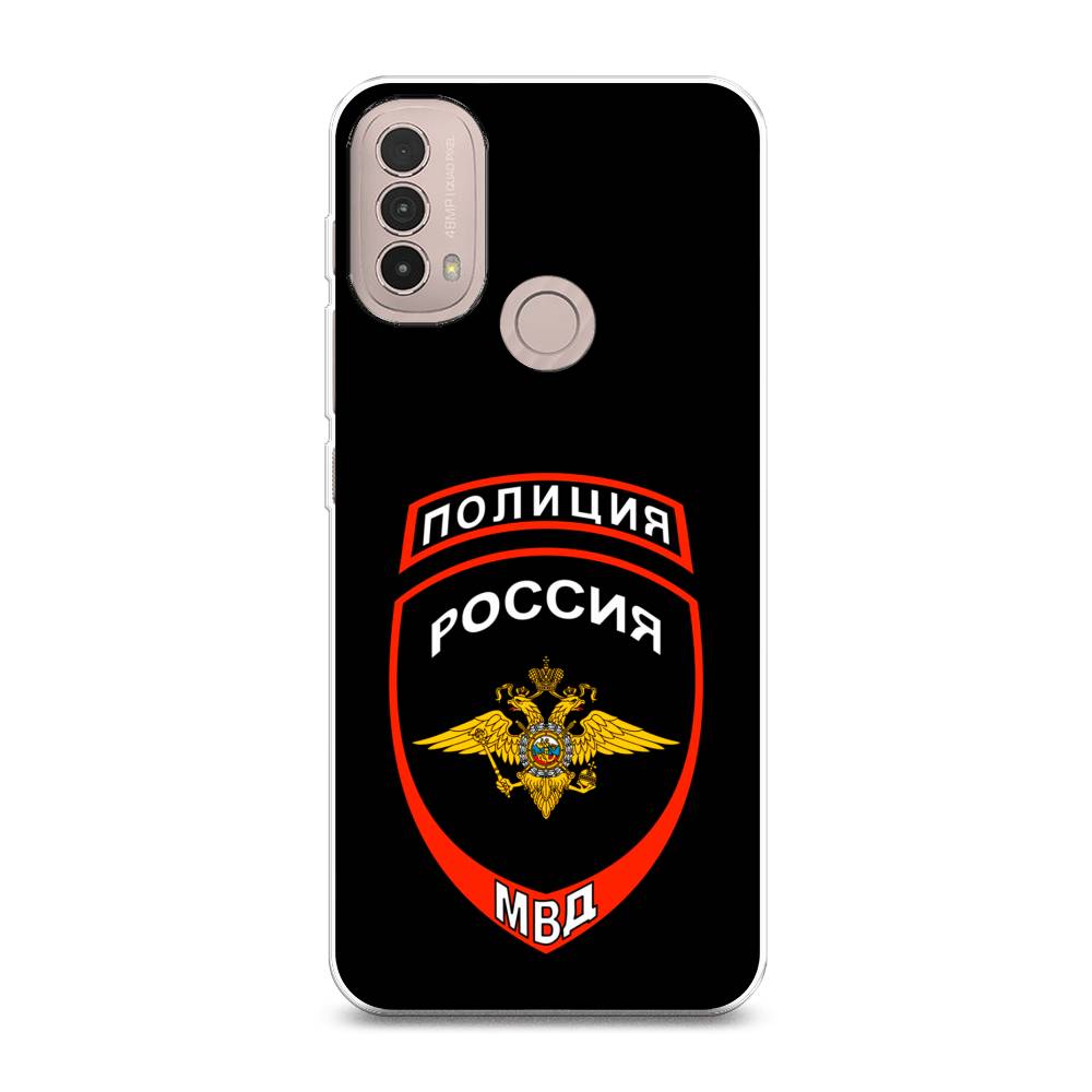 Чехол Awog на Lenovo K14 Plus/Motorola Moto E20/E30/E40 Полиция шеврон