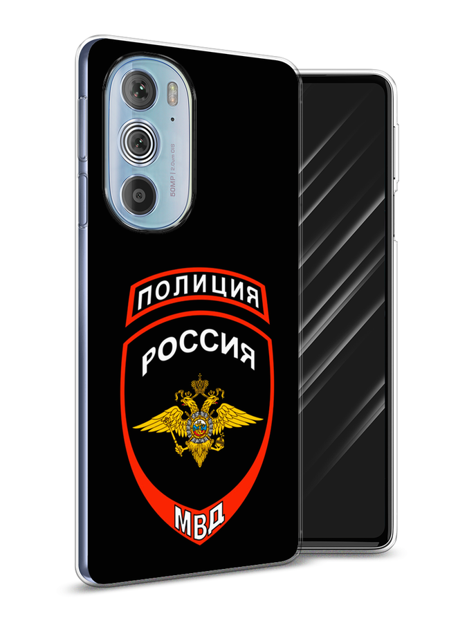 

Чехол Awog на Motorola Edge 30 Pro "Полиция шеврон", Разноцветный, 243350-5